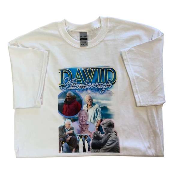 Gildan Tops - David Attenborough Graphic Classic T Shirt